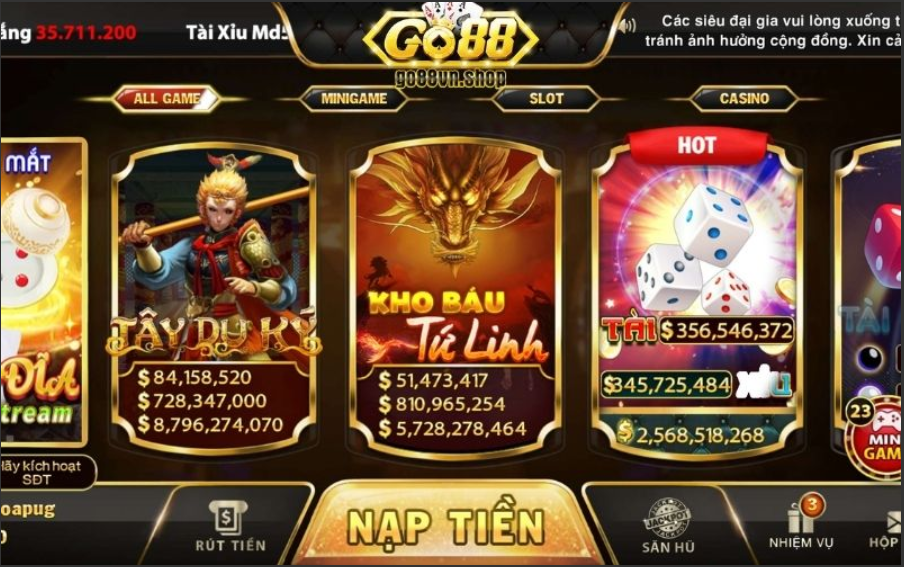 cổng game go88 