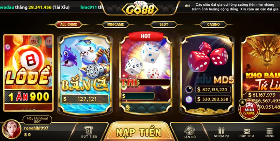 CỔNG GAME GO88